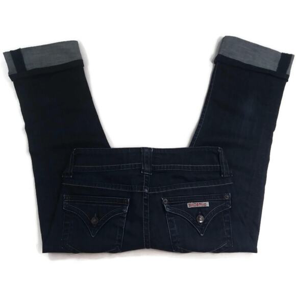 J776 EUC Hudson Dark Wash Capri  Cuffed size 26 - Picture 3 of 9